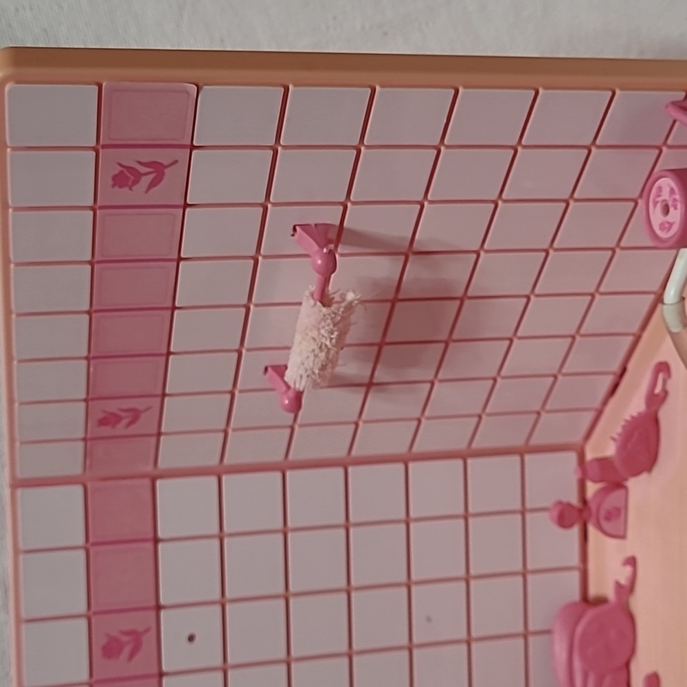 Barbie Doll Year 1987 Sweet Roses Bathtub Playset #5156 - Picture 6 of 12